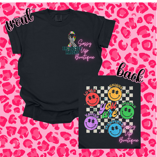 Brohdster Racers Autism Walk Shirt 2025