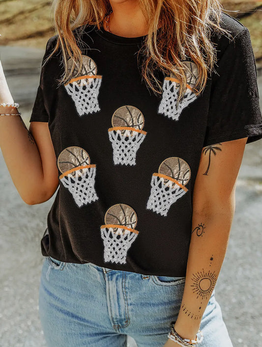 Basketball Patch Shirt