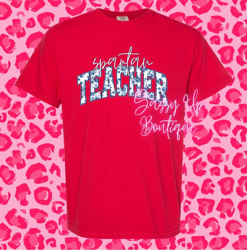 Spartan Teacher Shirt