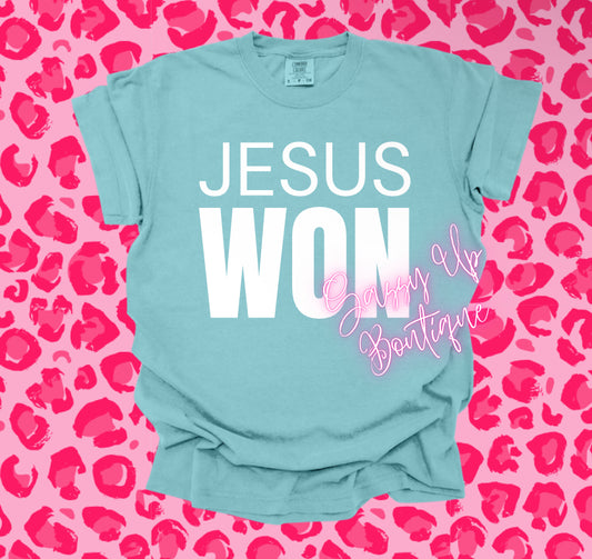 Jesus Won Shirt