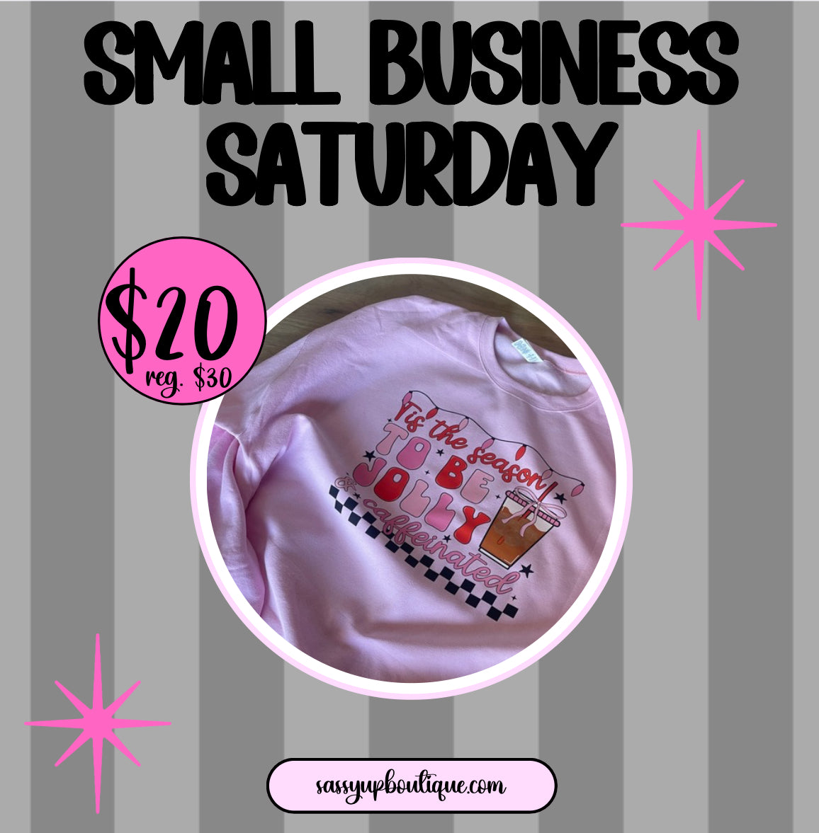 Small Business Saturday 1PM (size XL)