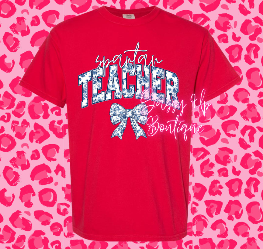 Spartan Teacher Shirt