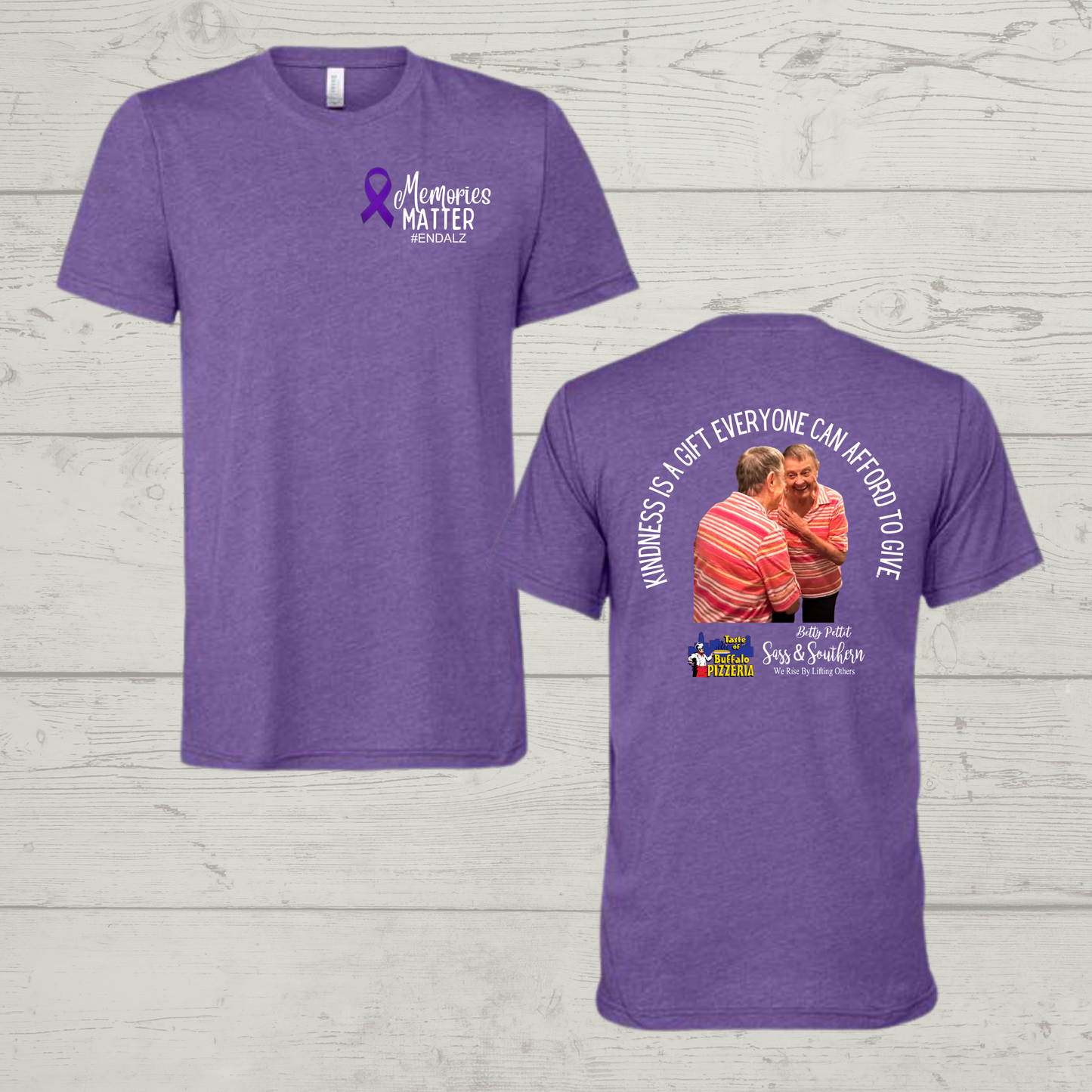 Alzheimer's Team Betty Fundraiser Shirt