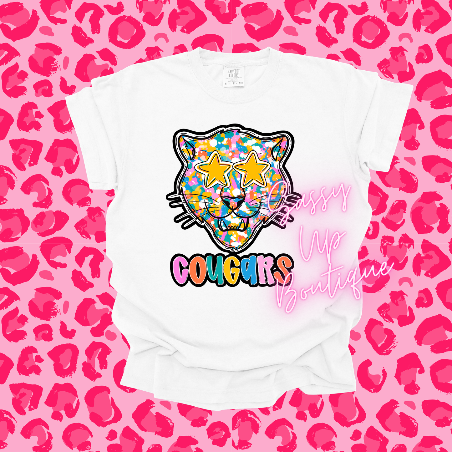 Graffiti Cougars Shirt