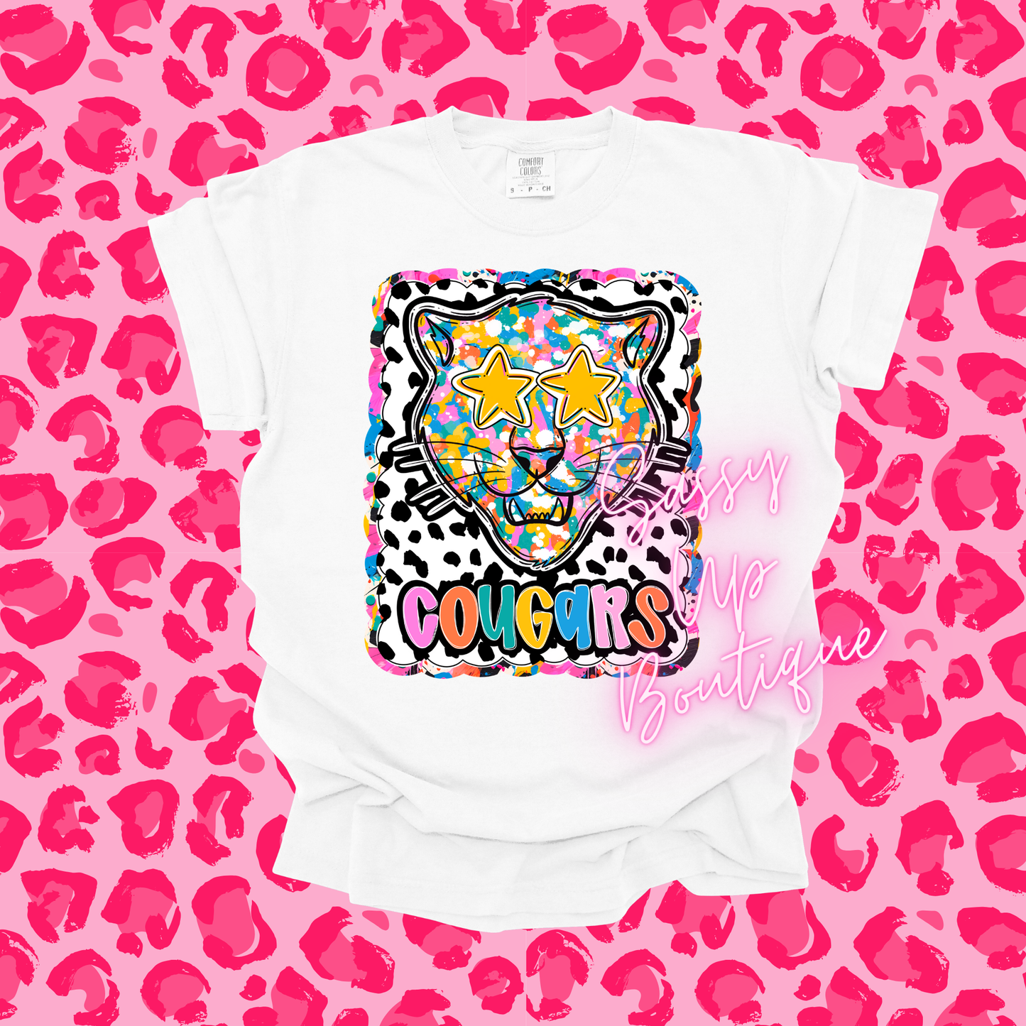 Graffiti Cougars Shirt