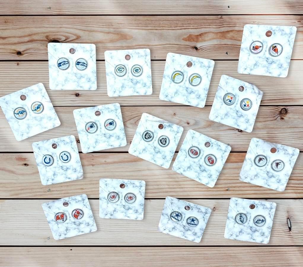 Football Team Earrings