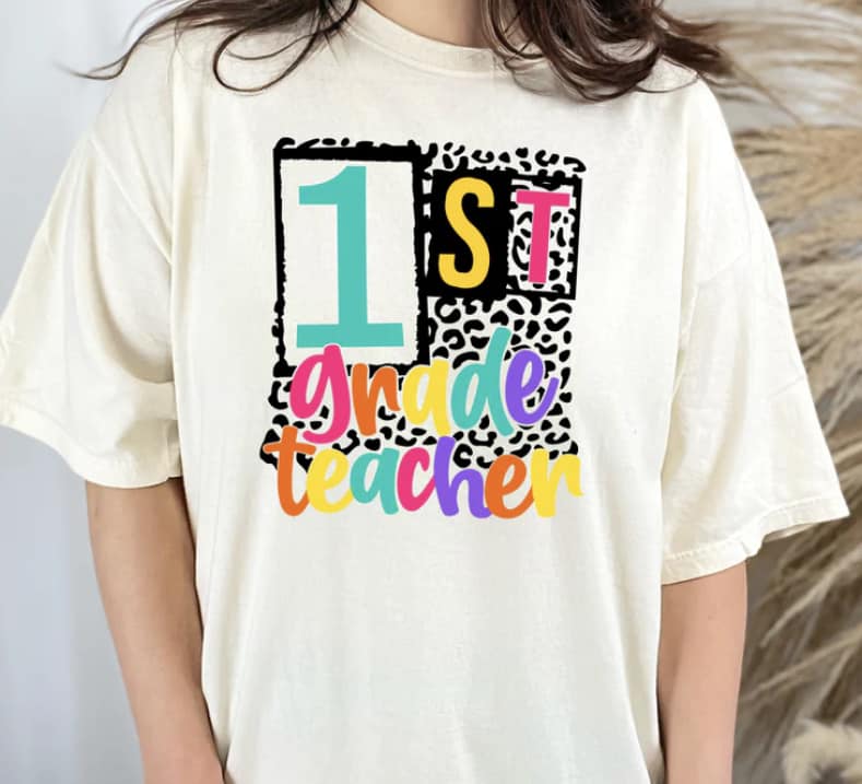 Grade Level Teacher Shirts (K-8th)