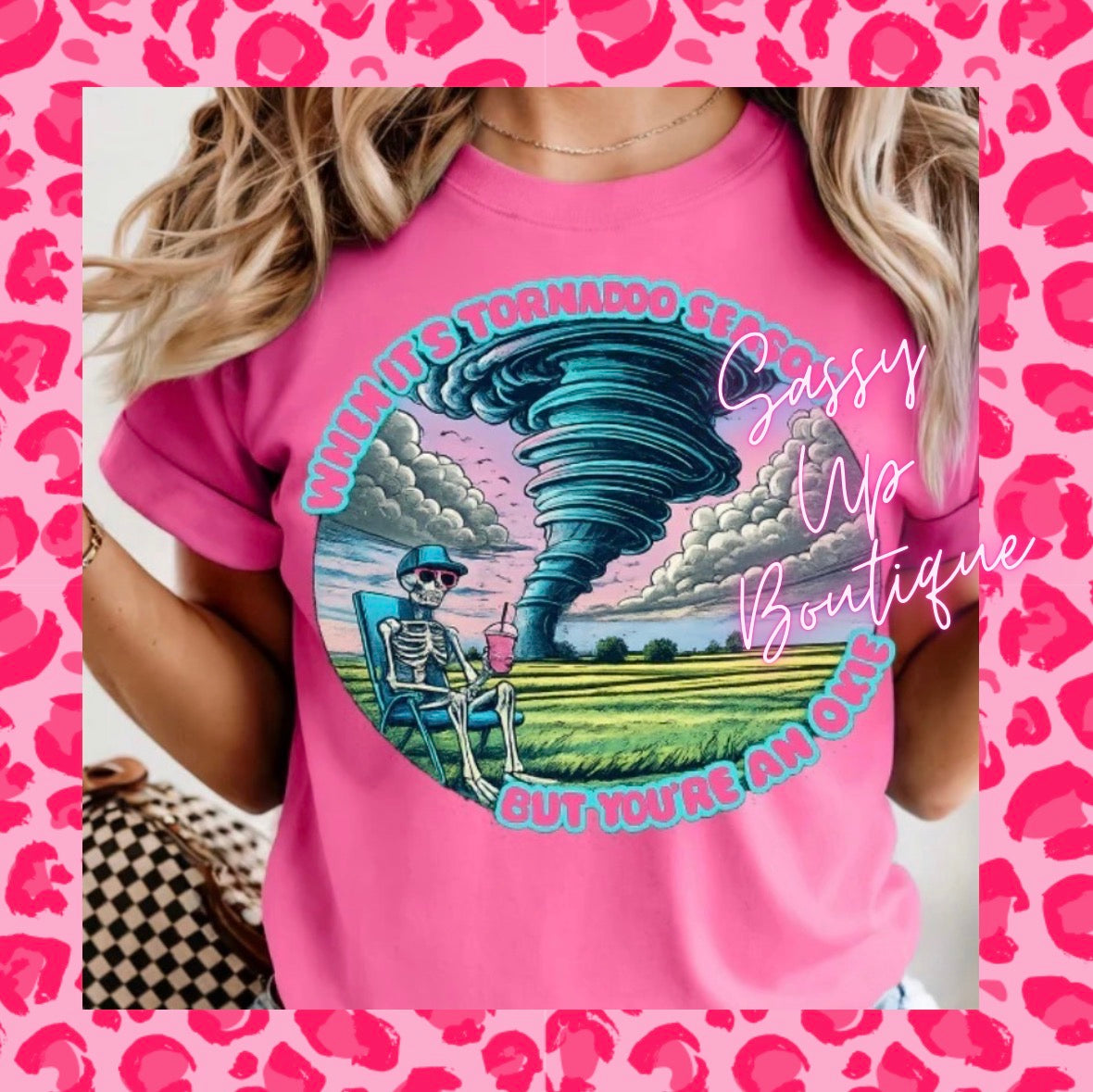 Oklahoma Skeleton Tornado Shirt