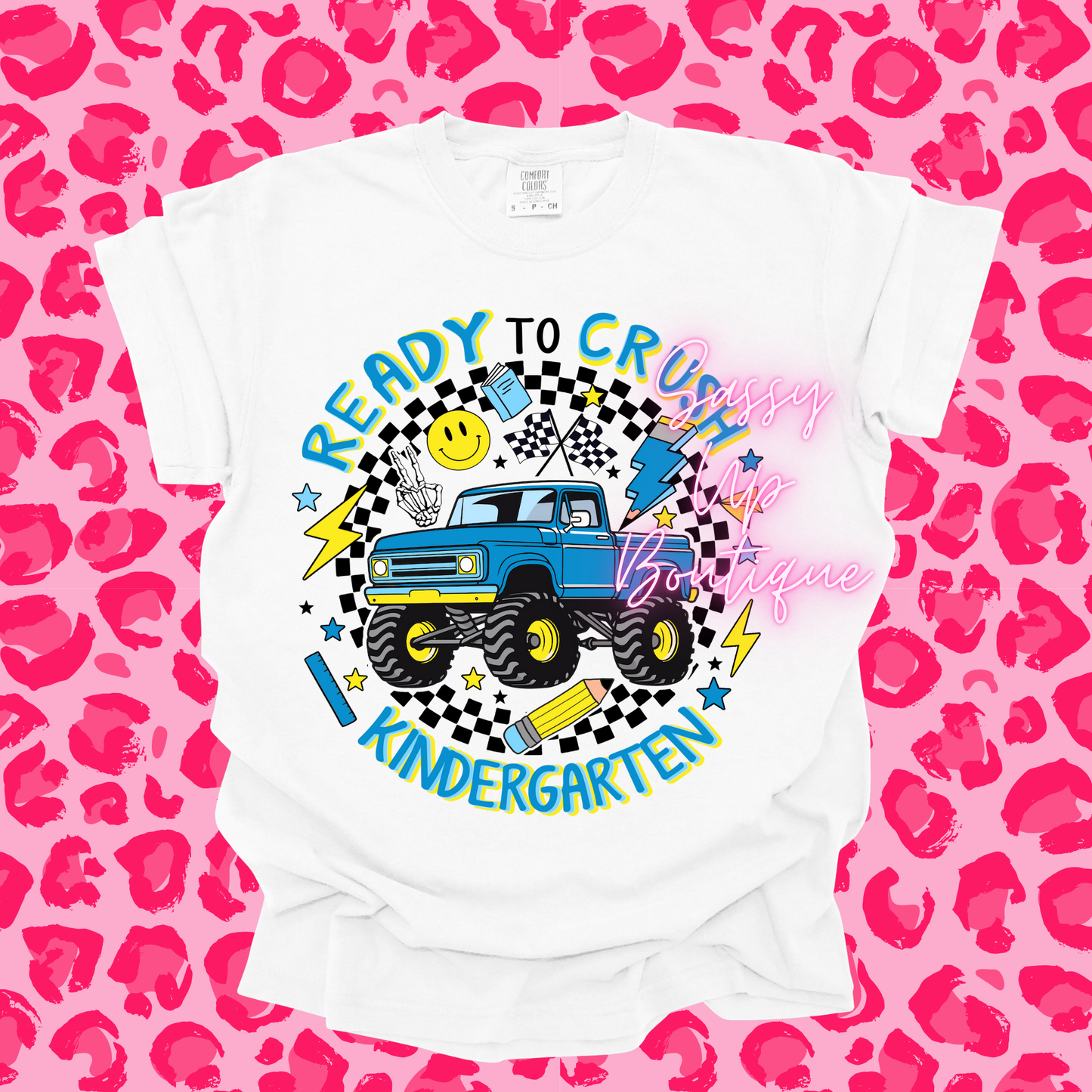 Grade Level Monster Truck Shirts