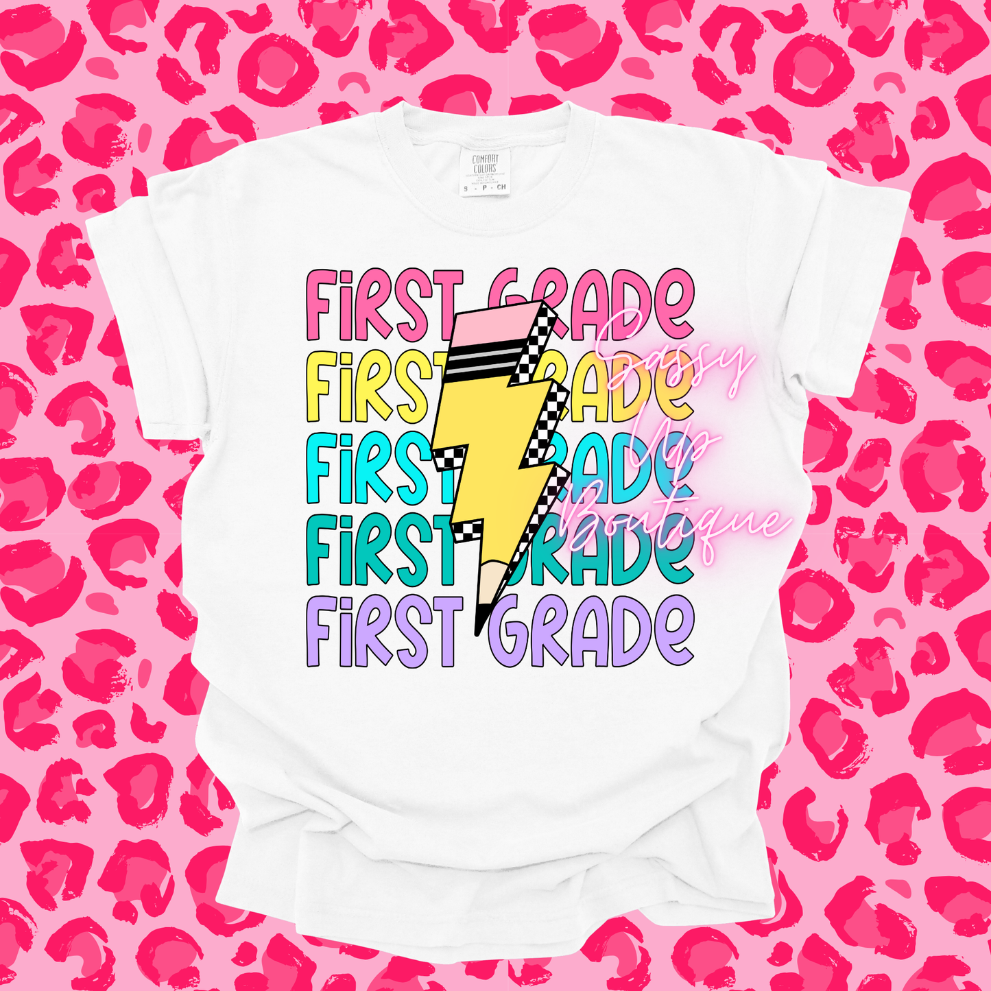 Grade Level Lightning Bolt Shirts