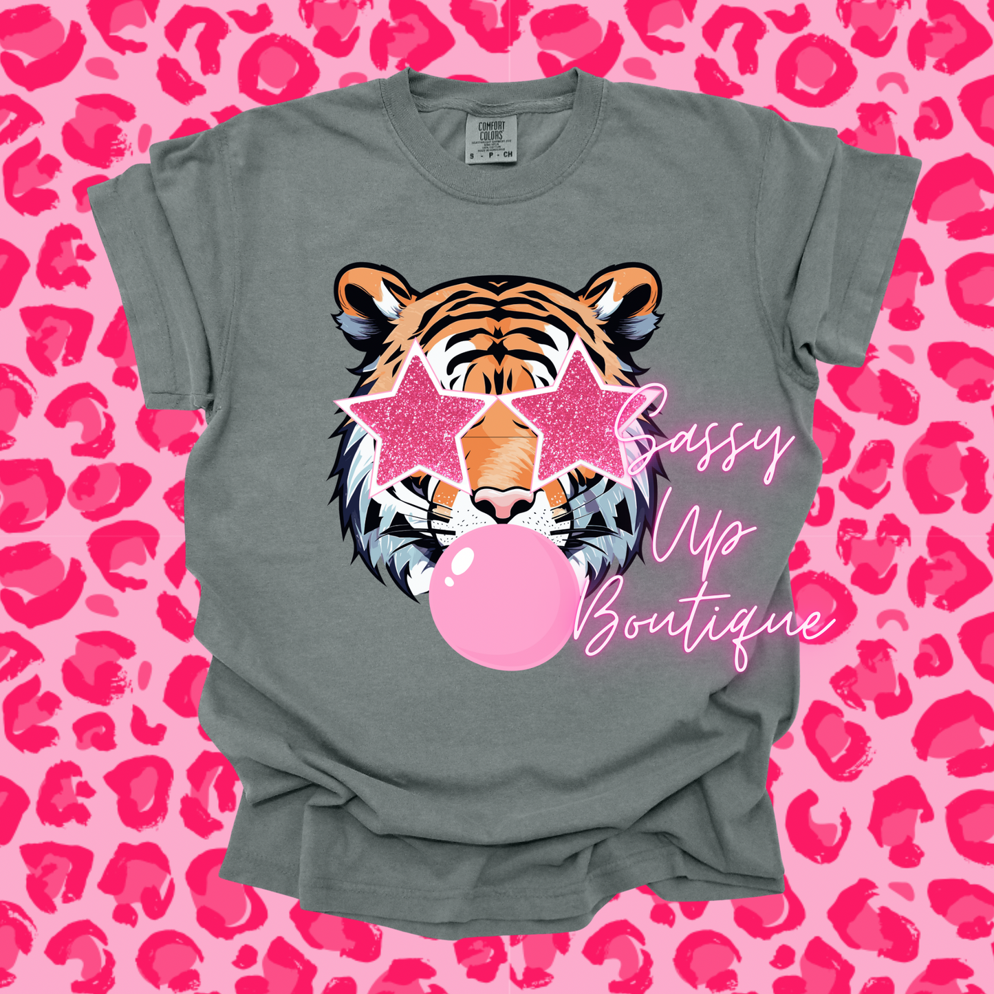 Tigers Bubble School Spirit Shirt