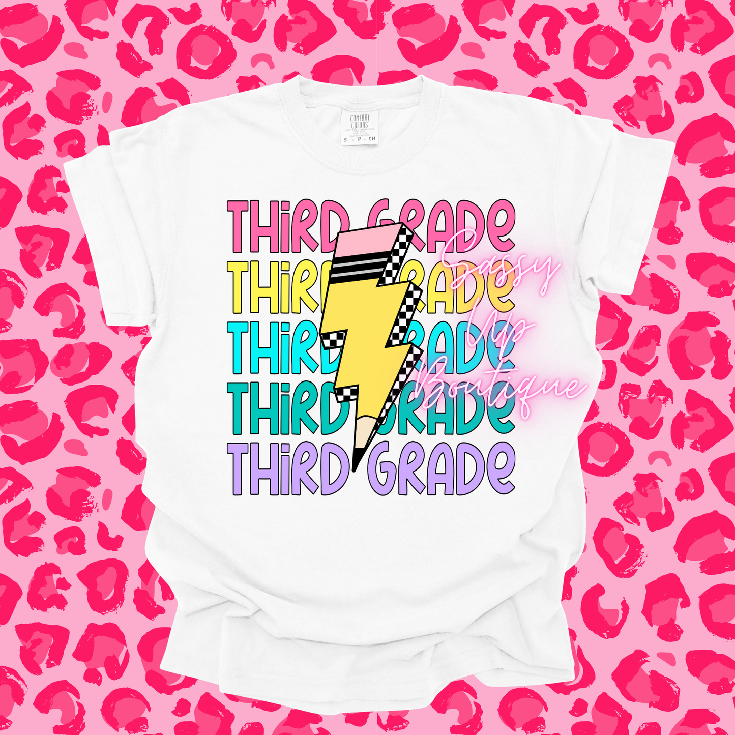 Grade Level Lightning Bolt Shirts