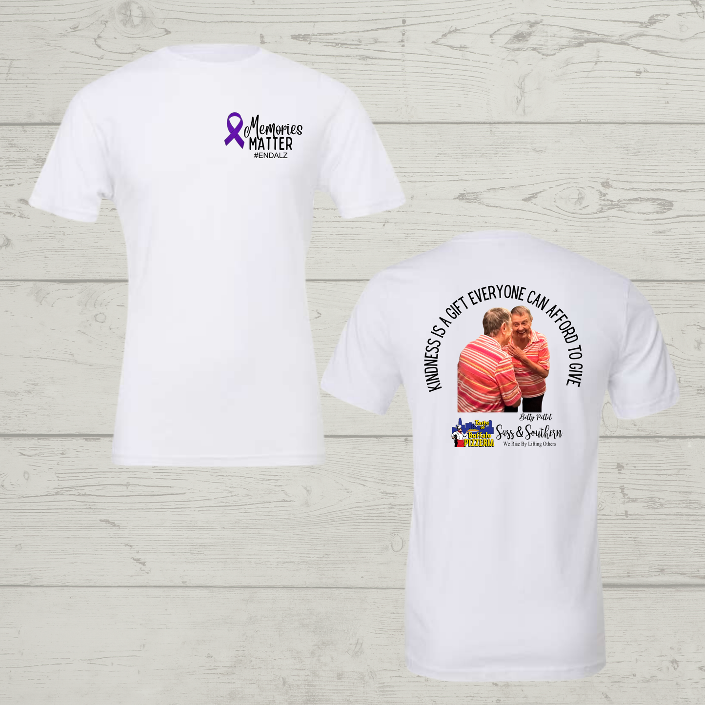 Alzheimer's Team Betty Fundraiser Shirt