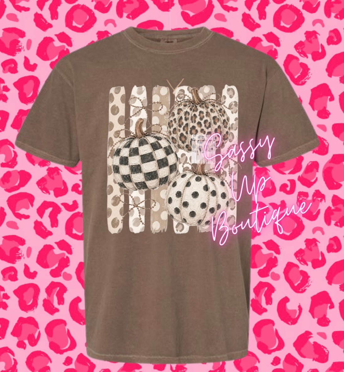 Triple Preppy Pumpkin Shirt