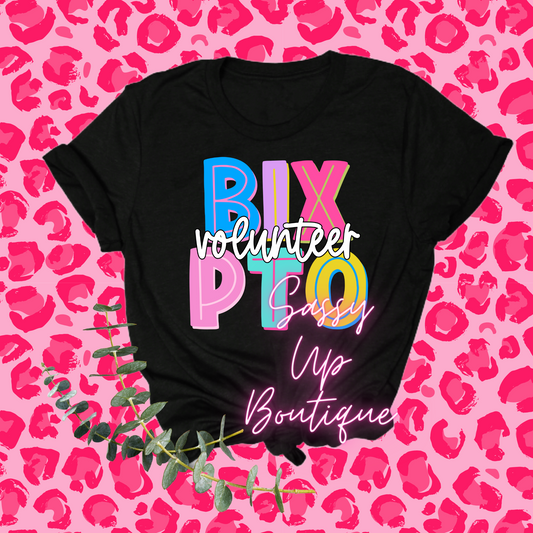 Bix PTO Volunteer Shirt