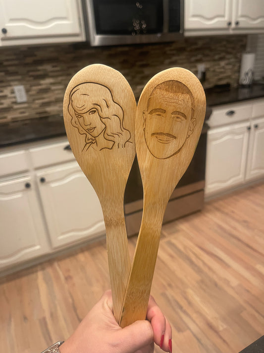 Travis and Taylor Wooden Spoons