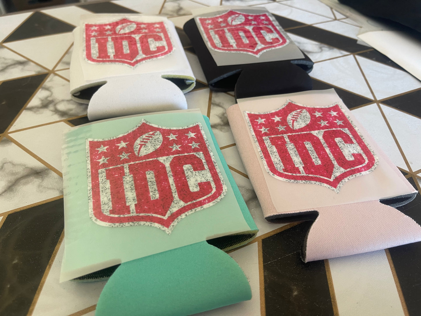 IDC Football Koozie