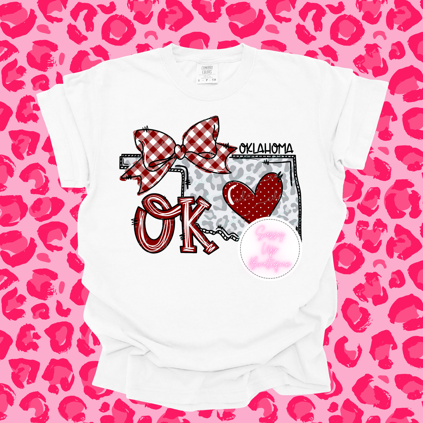 Oklahoma with Bow Shirt