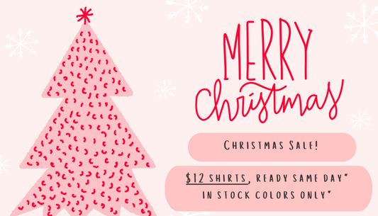 Christmas Shirt Sale