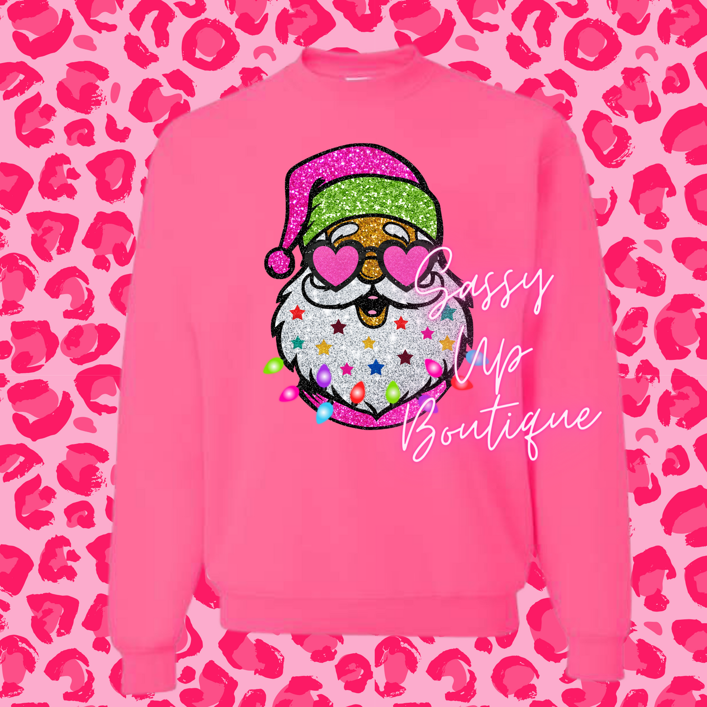 Funky Santa with Sunnies Sweatshirt