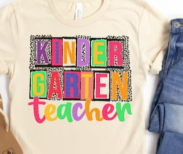 Grade Level Teacher Shirts (K-8th)