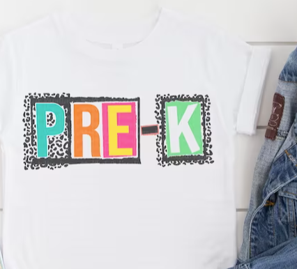 Grade Level Leopard Shirts (PK-8th)