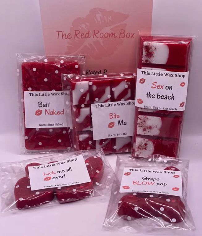 Red Room Wax Melt Box