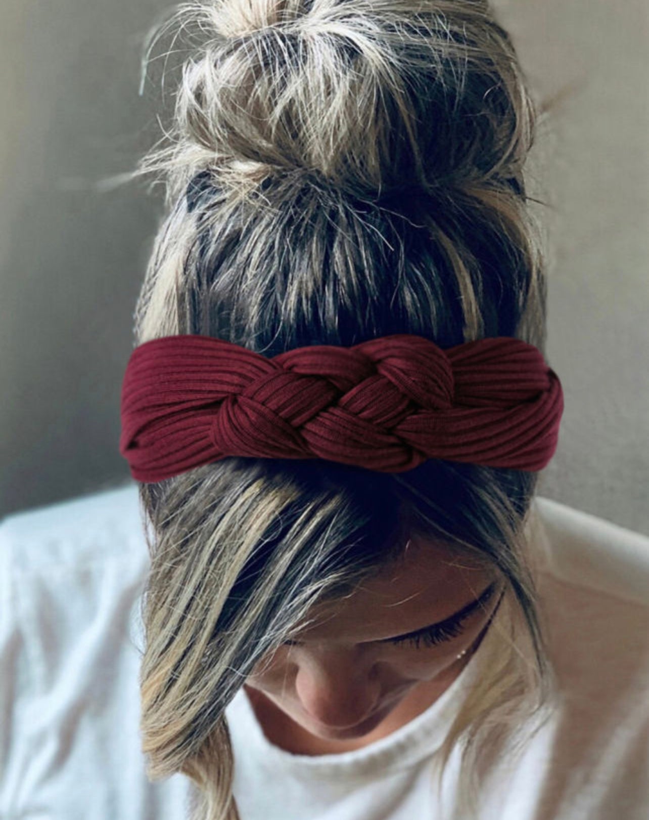 Knit Braided Headband