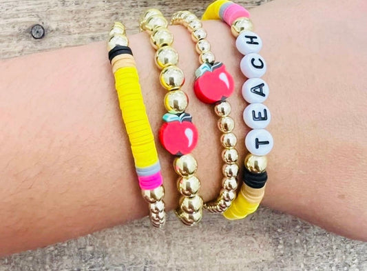 Teach Bracelet Stack