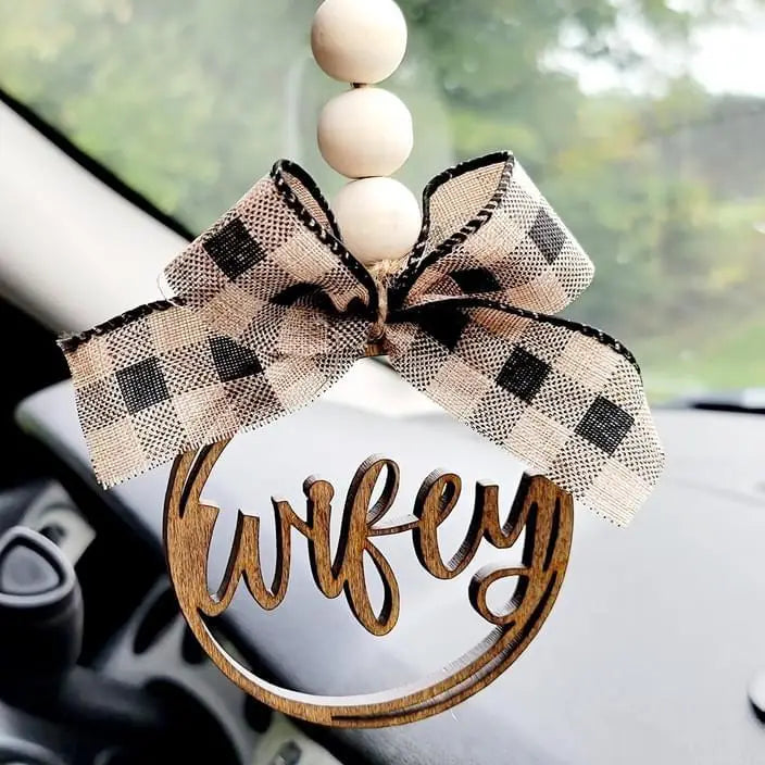 Wifey Car Charm